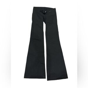 GAP Black Wide-Leg Flared maternity leggings